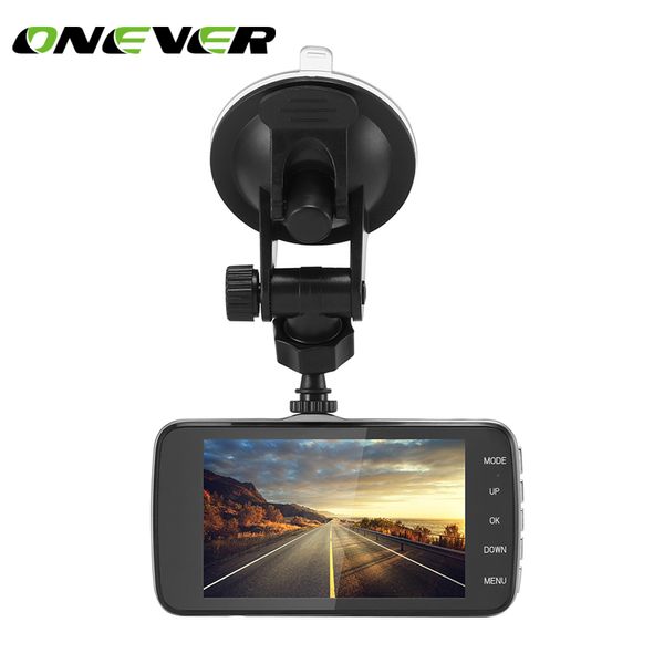 

onever 4" dual lens 1080p fhd dash camera car dvr video recorder camcorder night vision support motion 170 degree wide angle