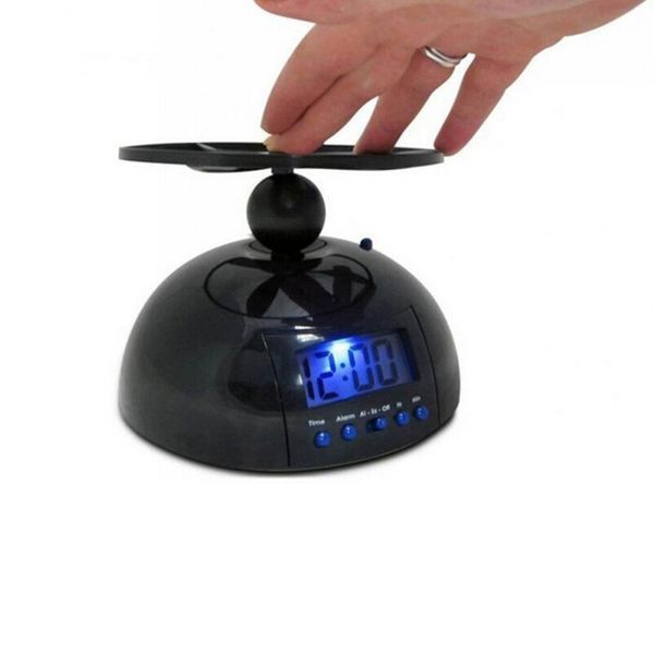 

alarm clock helicopter backlight for children room funny helicopter flying alarm clock snooze electronic gift led kids