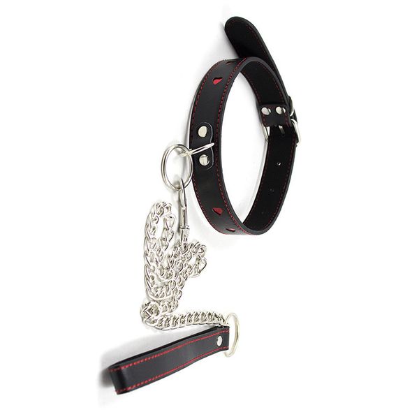 

pu toys couples for slave bondage restraint belt in fetish for dog games erotic products collar leather women men eirlq
