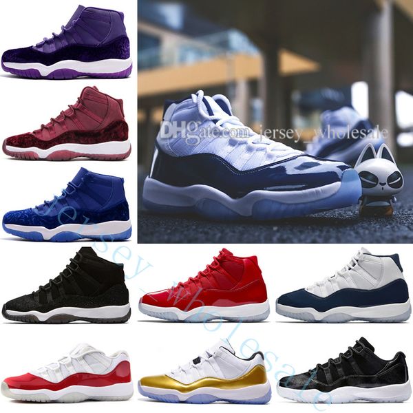 

gamma blue 11 basketball shoes men womens new sports shoes good quality 11s gym red midnight navy bred concord space jam 45 legend sneakers