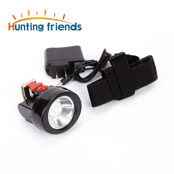 

50pcs/lot hunting friends mining headlamp kl2.8lm rechargeable flashlight headlamp mining cap light waterproof hard hat lamp led headlight
