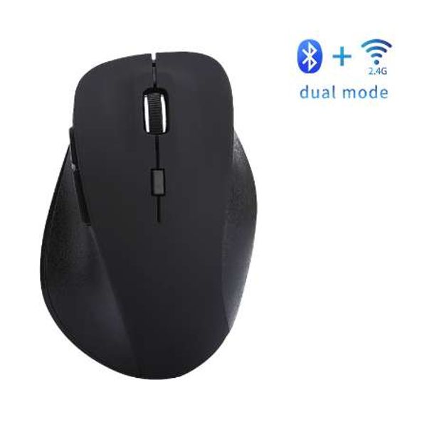 Landas USB Bluetooth 4.0 Office Mouse sem fio 2.4G Modo Dual Gaming Mouse USB com 6 botões Jogo Ratos para Android Tablet