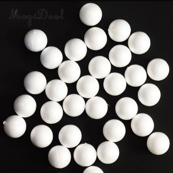 

100pcs 45mm creative modelling polystyrene styrofoam foam ball diy materials