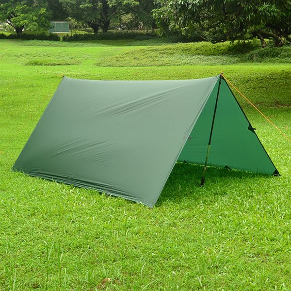 

just 510 grams 3f ul gear 3*3 meters 15d nylon silicone coating outdoor caming tent tarp