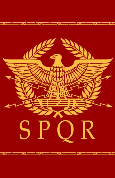 

150 см * 90 см Римский Орел SPQR дизайн флаг баннер 3 * 5 футов полиэстер пользовательски