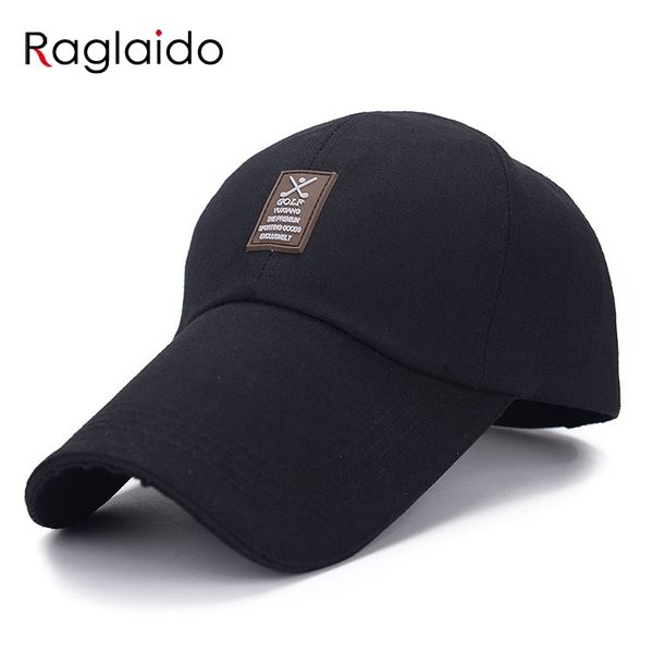 

raglaido]men's canvas baseball cap adjustable solid outdoor hiking sun hats 10.5cm big brim fishing caps lqj01238, Blue;gray