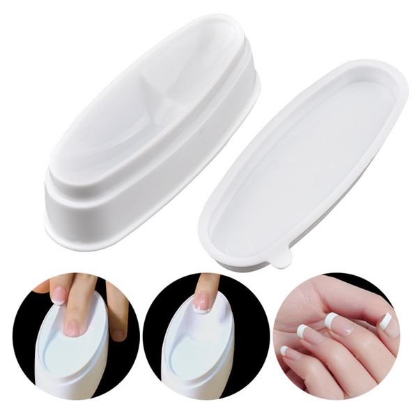 

nail french powder box french nail glitter accessory white tools, Silver;gold