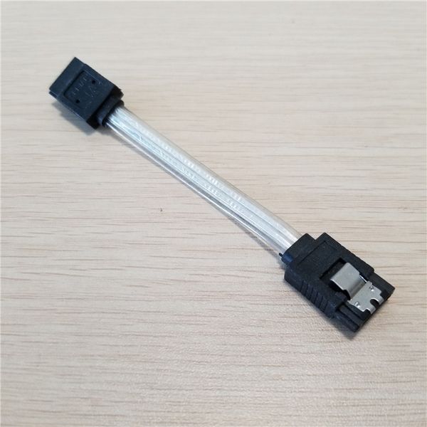 

10 pcs/lot Ultrashort SAS Cable SATA3 Hard Drive Data Cable Straight Adapter 10cm