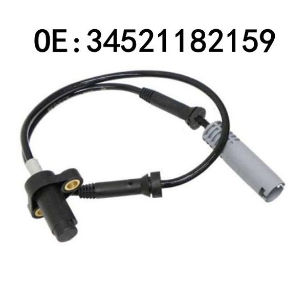 

2pcs new front abs wheel speed sensor 34521182159 fit for b m w e39 sedan wagon 2.0-4.4l 1995-2004 1182159 auto parts high quality