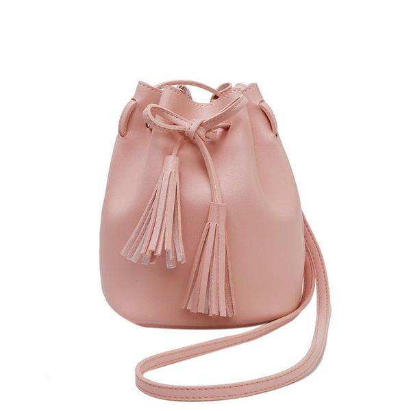 

korean pu single shoulder bag female fashion bucket hand bags handbags purses messenger crossbody mini mobile phone bag handbag