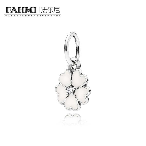 

фахми 100% 925 стерлингового серебра 1: 1 оригинал 390365en12 аутентичные темперамент моды гламурный ретро кулон ювелирные изделия венчания, Black