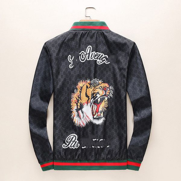 

Тигр дизайнер куртка ветровка с длинным рукавом мужские куртки толстовка одежда