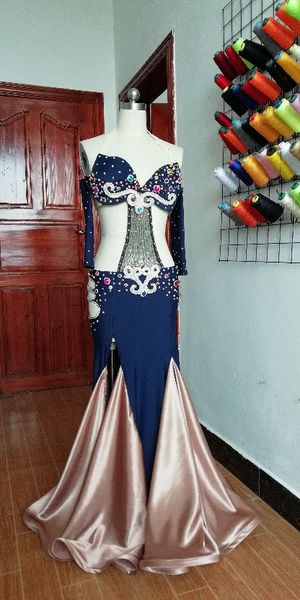 

belly eastern desert swings baladi dance costumes bellydance oriental dancing costume clothes bra belt skirt dress 3585, Black;red