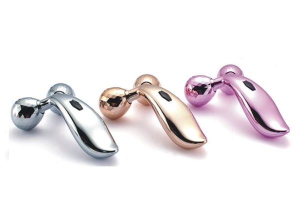 

3d roller ma ager 360 rotate ilver thin face full body hape ma ager lifting wrinkle remover facial ma age relaxation tool