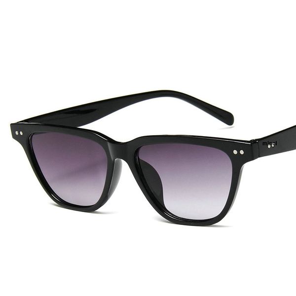 

mincl/brand designer vintage sunglasses men's square driving eyewear fashion retro sun glasses 100% uv protection nx, White;black