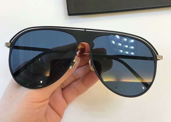 

women black/blue shaded pilot sunglasses 0217 designer sunglasses sonnenbrille sun glasses eyewear new with box, White;black