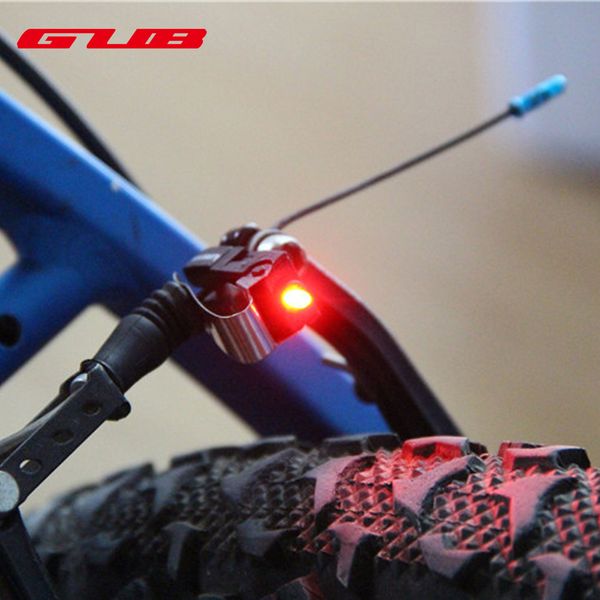 

gub 100% new bike automatic brake light mini bicycling back flashing lights led cycle light bisiklet equipment bicycle parts