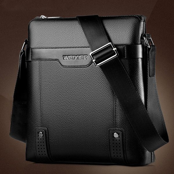 

2018 new style fashion men's pu leather messenger bags cross body casual flap shoulder bag briefcase handbags