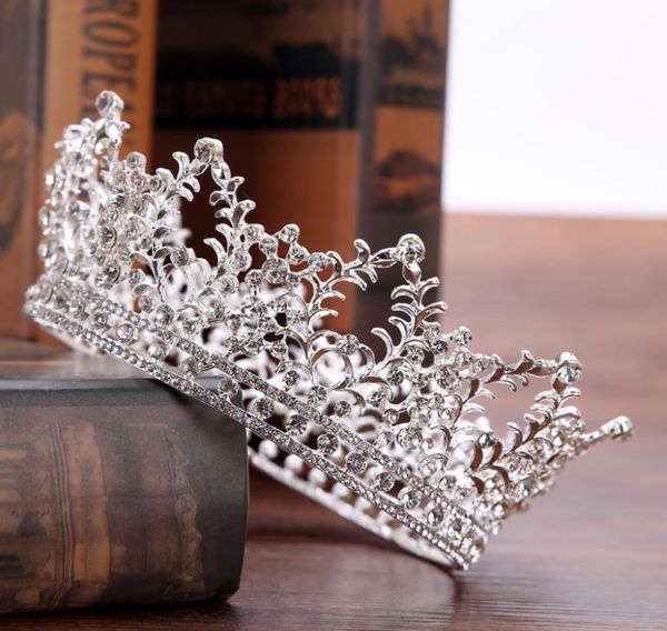 

crown wedding brides crown wedding accessories crown ornaments, Silver