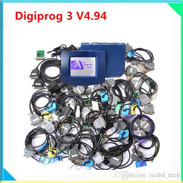 

auto tool digiprog3 main unit with brand quality digiprog 3 odometer correction for cars all cables full kit