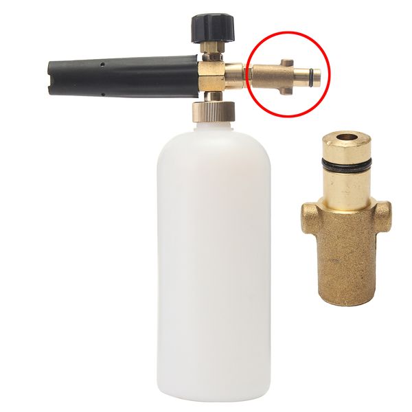 

пика пены шайбы 3000psi/200bar давления 1/4 " внутренний переходник потока