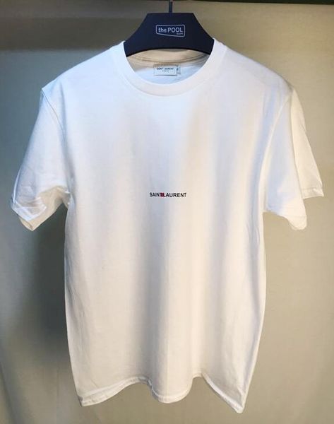 

luxury men designer t shirt simple letter printed t-shirt paris/slp short sleeve mens lauren tags tshirts classic style tee shirt, White;black
