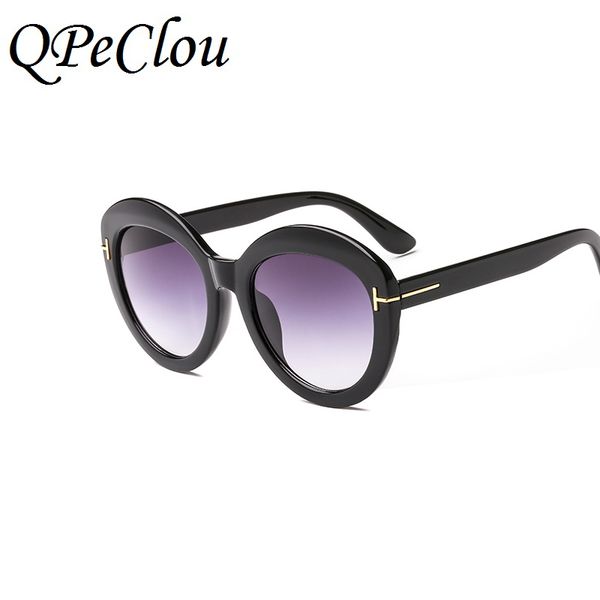 

qpeclou new brand round sunglasses women 2018 colorful sun glasses men female shades eyewear uv400, White;black