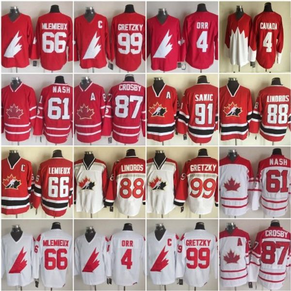 

Mens' Retro Jerseys 61 RICK NASH 66 MARIO LEMIEUX 88 ERIC LINDROS 91 JOE SAKIC 99 WAYNE GRETZKY 87 Crosby Hockey Jerseys