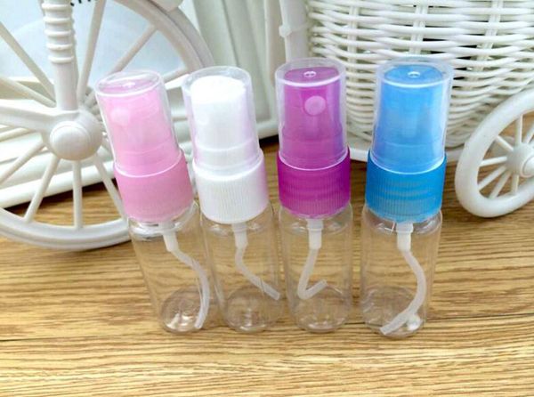 

горячие продажи 10 мл прозрачные пэт-спреи маленькие пустые пластиковые флаконы распылителя духи мини жидкое эфирное масло косметические кон