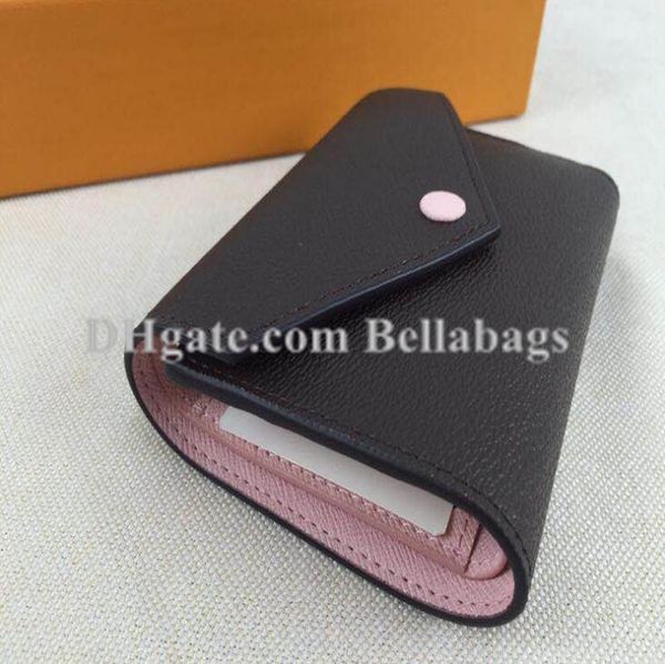 

discount original box purse lady wallet women brand designer wholesale discount drop shipping christmas gift, Red;black