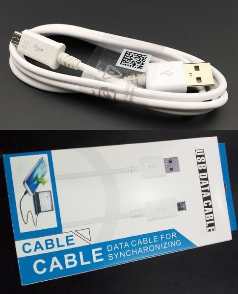 

With Retail Box Package Packaging For Phone Samsung Galaxy S8 S7 S6 Note 4 5 6 7 8 9 HTC Light Micro V8 USB Cable Charging Data Cord Line