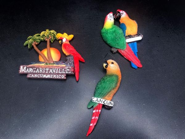 

моделирование мексиканского канкуна parrot серии животных особенности путешествий холодильник