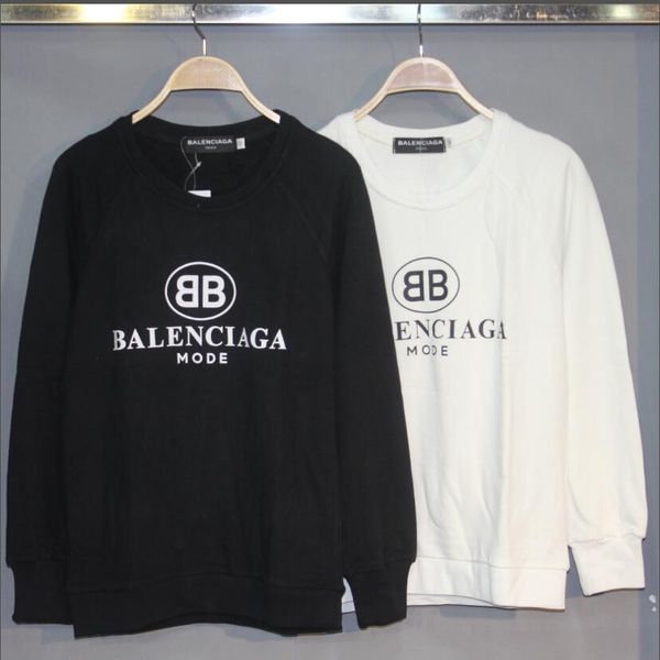 

Роскошная Европа Milano Paris Высокое качество печати писем Топ-Толстовки с длинными р