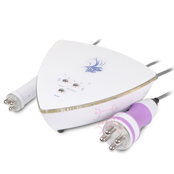 

portable 2 probe rf face lifting body skin tighten radio frequency anti aging home use mini rf