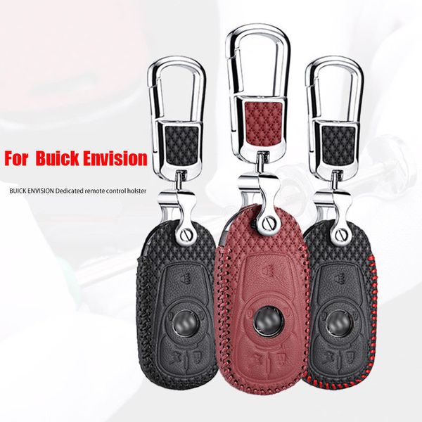 

smart key keyless remote entry fob case cover with key chain for buick envision