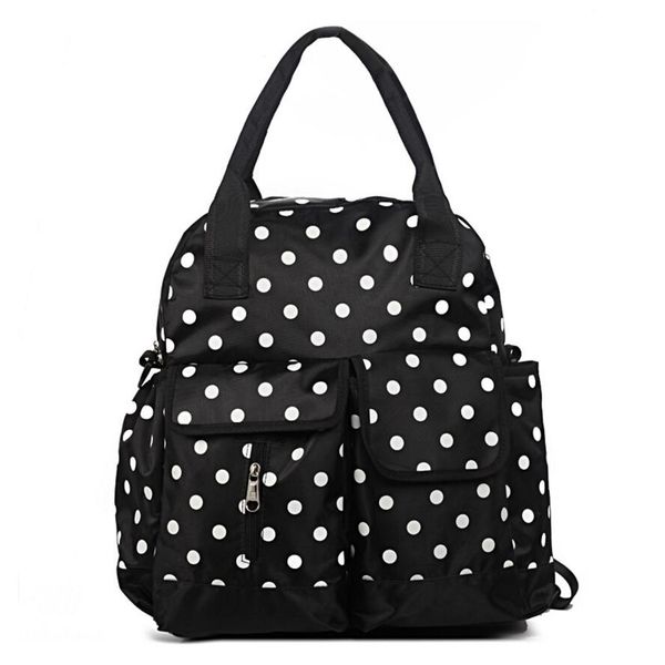 

classical dot mommy bag maternity backpack nappy changing bag baby diaper mother backpack for stroller baby care nursing
