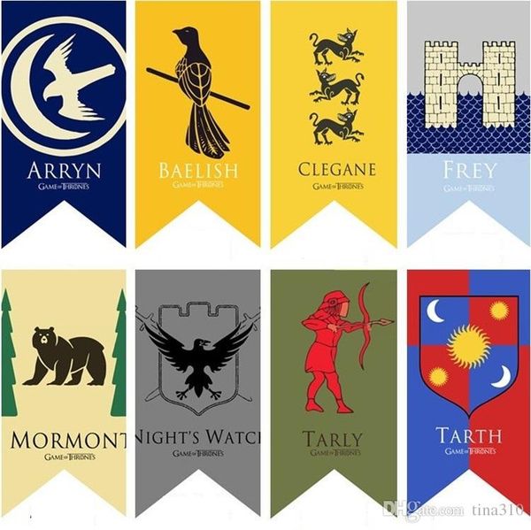 2019 18 Styles 75 125cm Game Of Thrones Flags Garden Decoration