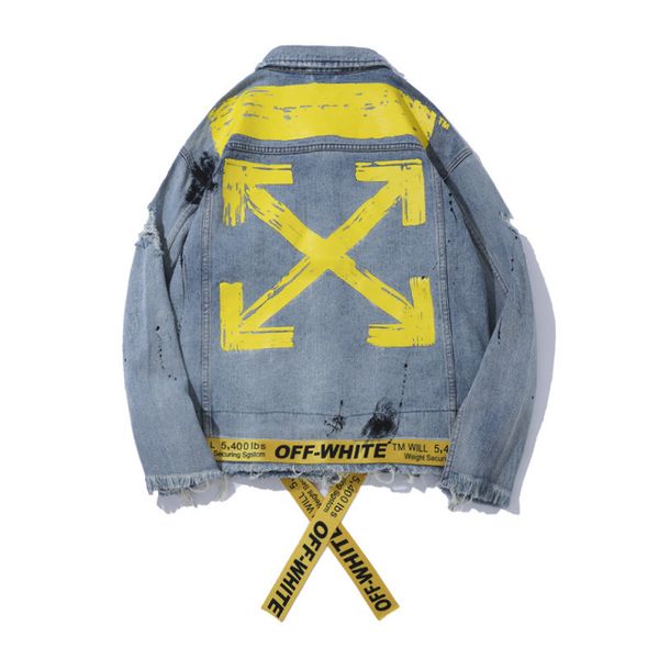 off white cowboy jacket
