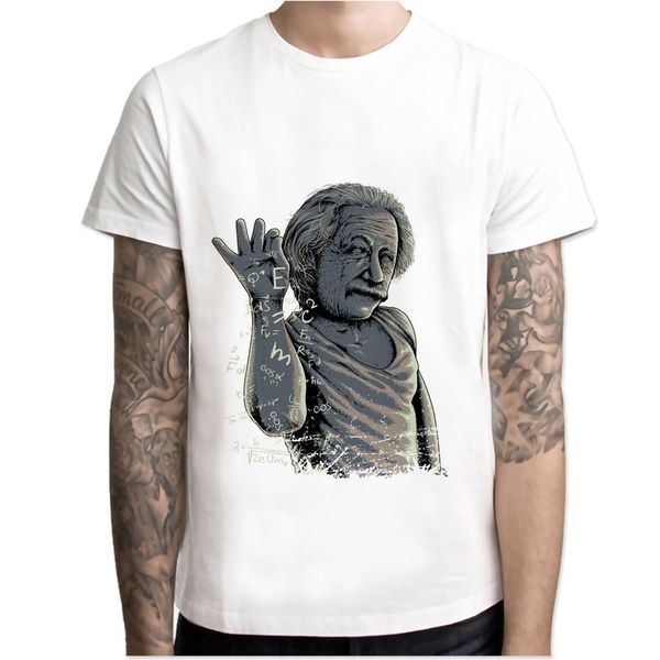 maglietta einstein tatuato