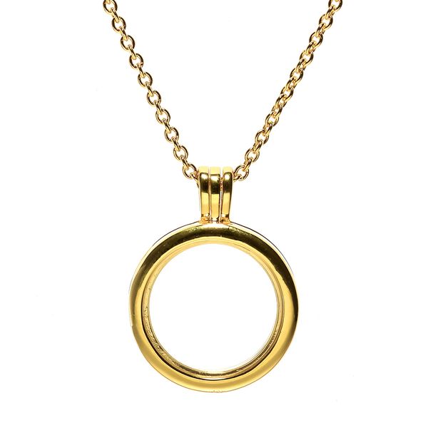 

pendant necklaces & pendants silver golden floating locket necklace 925 sterling silver jewelry choker joyas de plata 925