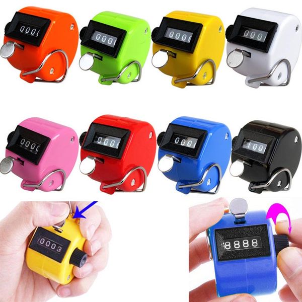 

digital hand held tally counter 4 digit number clicker manual counting tally row golf counter digital click finger