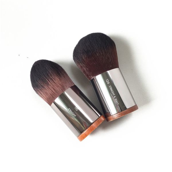 

mufe foundation kabuki 110 / powder kabuki brush 124 - portable multi-purpose face kabuki brush - beauty makeup brushes blender