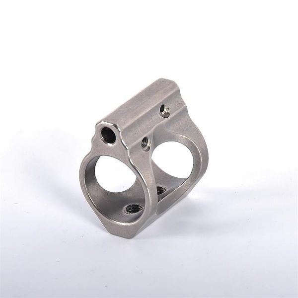 

stainless steel .750 block adjustable with roll pin for 223