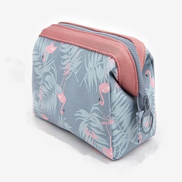 

portable travel cosmetic bag makeup case pouch toiletry wash organizer storage