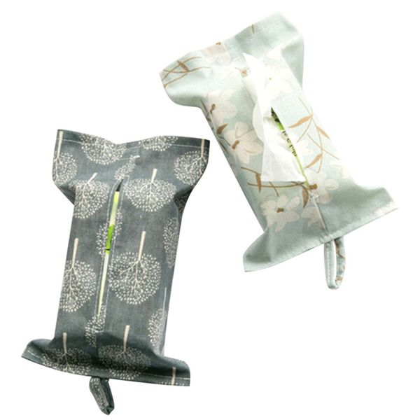 

durable wall hanging type home paper napkin holder car storage hanging bag sy-czd5