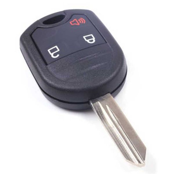 

3 button for ford edge explorer flex focus taurus escape 80 bit head ignition replacement car keyless entry fob transmitter