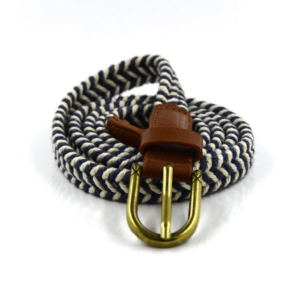 

casual simple and versatile fashion trend pin buckle ladies belt, Black;brown