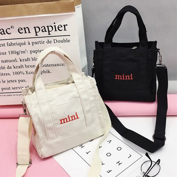

super fire bag female 2018 summer new niche design broadband one shoulder slung portable mini canvas bag