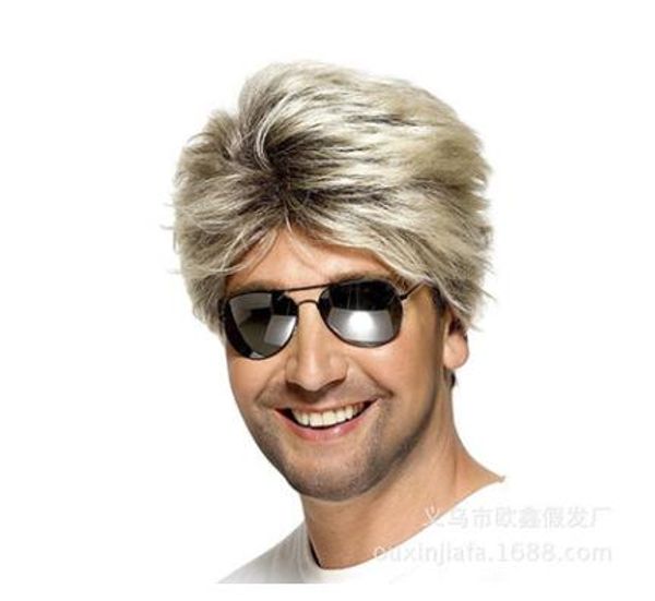 Manufacturers Supply Fashionable Men European And American Wig