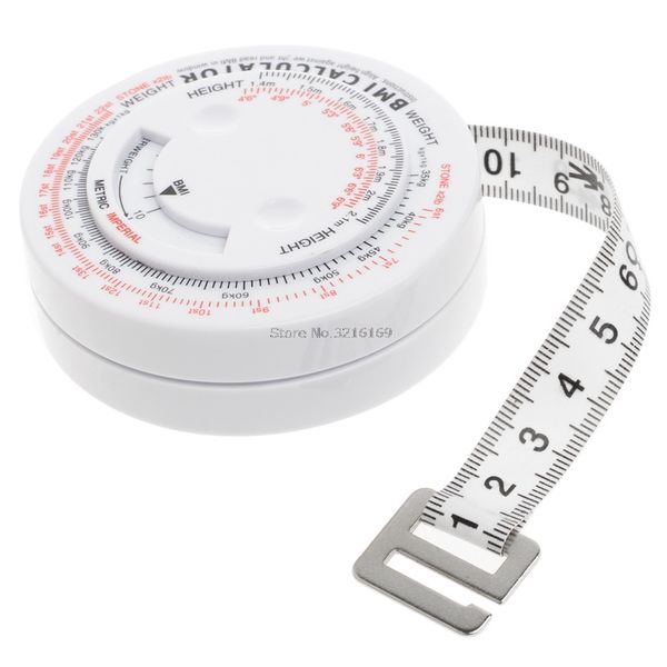 

for bmi body mass index retractable tape 150cm measure calculator diet weight loss promotion